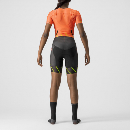 Costum de triatlon cu maneca scurta Castelli Free Sanremo W SS, de dama, Portocaliu/Negru, L [1]