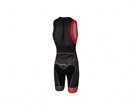 Costum Pt Triatlon Castelli Free Tri Itu Suit, Negru/Rosu, S [1]