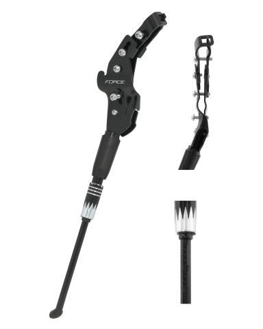 Cricuri - Cric reglabil Force Mant, cu prindere pe cadru, 26-29, Negru