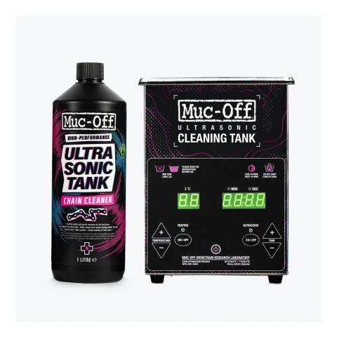 Accesorii - Cuva de curatare cu ultrasunete Muc-Off Ultrasonic Cleaning Tank + solutie Ultrasonic Cleaner 1L