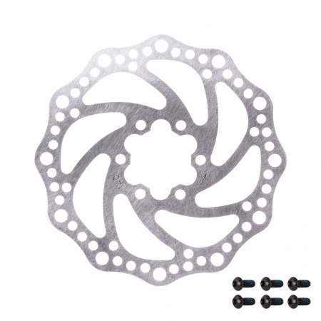 Frane si componente - Disc frana Force 140mm 6 suruburi, arginitu
