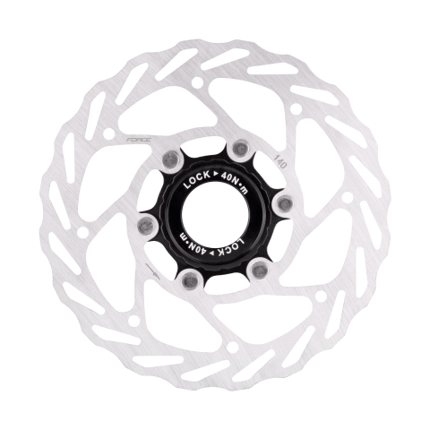 Rotoare/Discuri frana - Disc frana Force 140mm Center Lock, argintiu