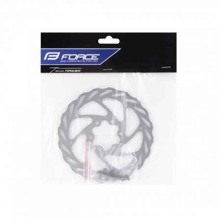 Disc Frana Force-4 140mm 6 gauri argintiu [1]