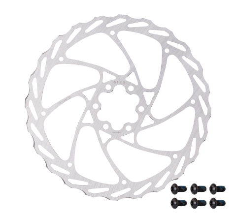 Rotoare/Discuri frana - Disc Frana Force-4 180mm 6 gauri argintiu