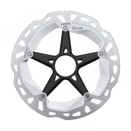 Rotoare/Discuri frana - Disc frana Shimano RT-MT800-M, Center Lock, piulita cu caneluri externe, 180mm