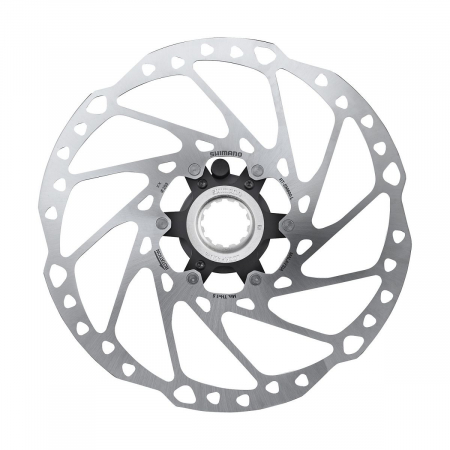 Rotoare/Discuri frana - Disc frana Shimano RT-EM600-L, Center Lock, piulita cu caneluri interne, 203mm