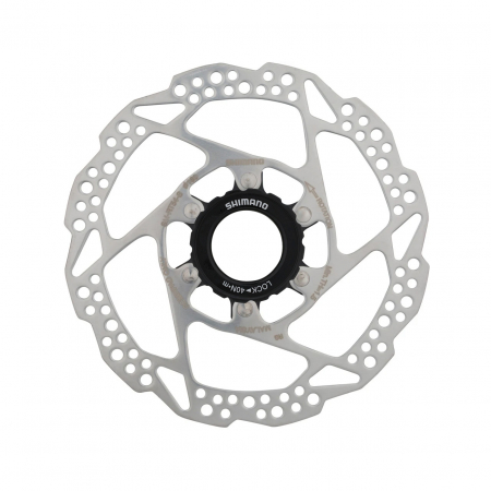 Rotoare/Discuri frana - Disc frana Shimano SM-RT54-S, Center Lock, piulita cu caneluri externe, 160mm