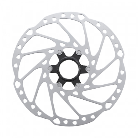 Rotoare/Discuri frana - Disc frana Shimano SM-RT64-M, Center Lock, piulita cu caneluri externe, 180mm