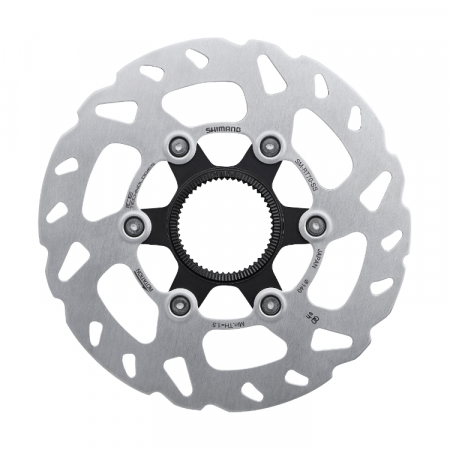 Rotoare/Discuri frana - Disc frana Shimano SM-RT70-SS, Center Lock, piulita cu caneluri interne, 140mm