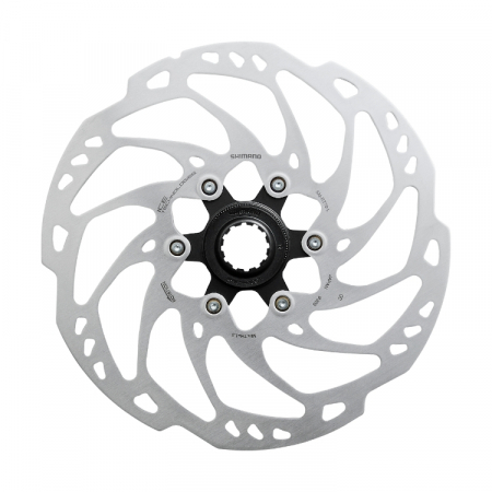 Disc frana Shimano SM-RT70-L, Center Lock, piulita cu caneluri interne, 203mm [0]