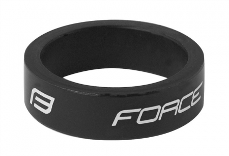 Cuvete furca - Distantier furca Force 1 1/8 10mm negru