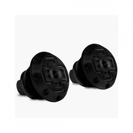 Mansoane bicicleta - Dopuri de ghidon Muc-Off Disco Bar End Plugs, Negru
