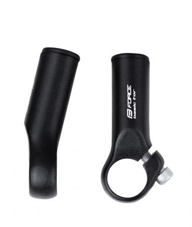 Extensii ghidon (Coarne) - Extensie ghidon Force Tor 7cm Al, Black
