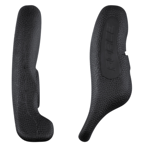 Extensii ghidon (Coarne) - Extensii ghidon Force Rab AL 12cm cauciuc negru