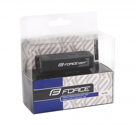 Lumina fata Force DOT USB Negru [2]