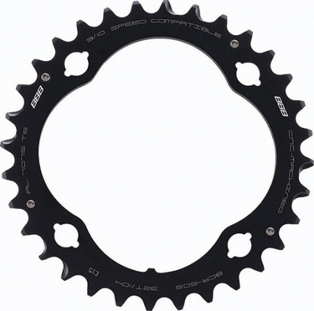Foi de angrenaj - Foaie angrenaj pedalier BBB MTBGear comp. 3x10 Shimano 32T/104 mm