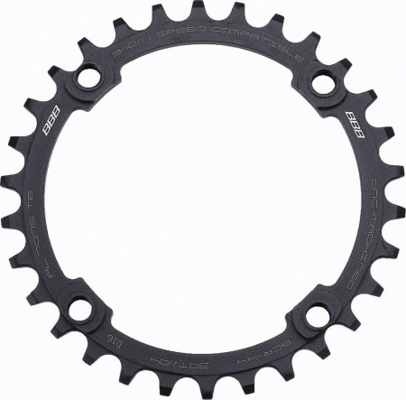 Foi de angrenaj - Foaie angrenaj pedalier BBB MTBGear narrow wide 1x9/10/11 30T/104mm