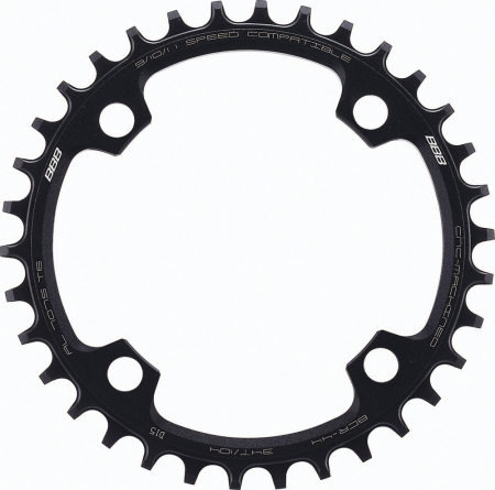 Foi de angrenaj - Foaie angrenaj pedalier BBB MTBGear narrow wide 1x9/10/11 34T/104mm