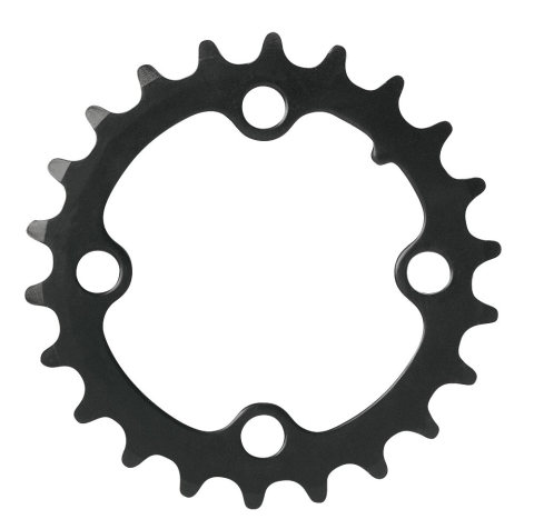 Angrenaje, foi si brate pedaliere - Foaie angrenaj pedalier Force 22T Cr-Mo neagra