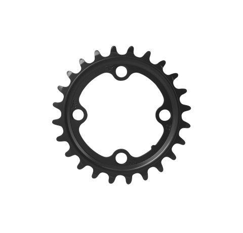 Angrenaje, foi si brate pedaliere - Foaie angrenaj pedalier Force 24T Cr-Mo neagra