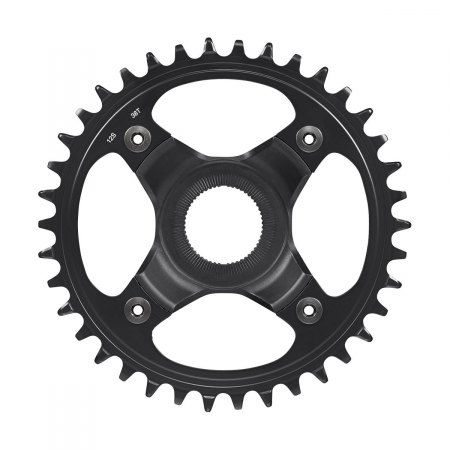 Foi de angrenaj - Foaie angrenaj Shimano SM-CRE80-12-B, pt CL 53mm, fara CG, 38T