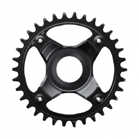 Foi de angrenaj - Foaie angrenaj Shimano SM-CRE80-12-SB, fara CG, 34T