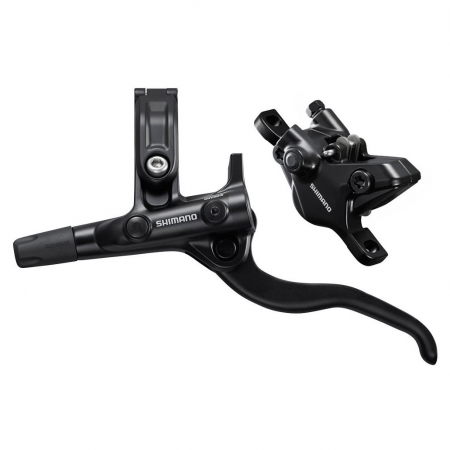 Frane pe disc - Frana hidraulica disc Shimano BL-M4100(L), BR-MT410(F), Fata, J-Kit, Placute Resin