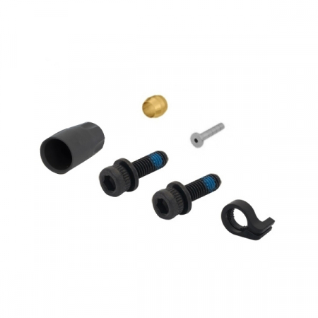 Frana hidraulica disc Shimano Deore M6100, J-kit, fara adaptor etrier, placute Resin, stanga/fata [3]