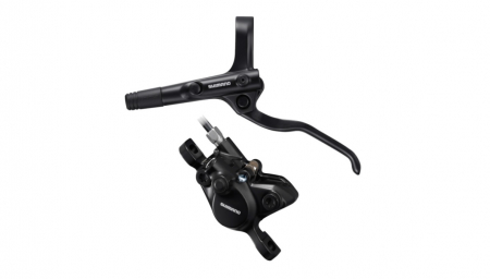 Frane pe disc - Frana hidraulica pe disc Shimano MT200, negru, dreapta/spate