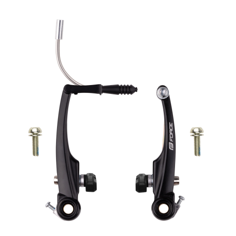 Piese biciclete - Frane v-brake Force aluminiu, negru
