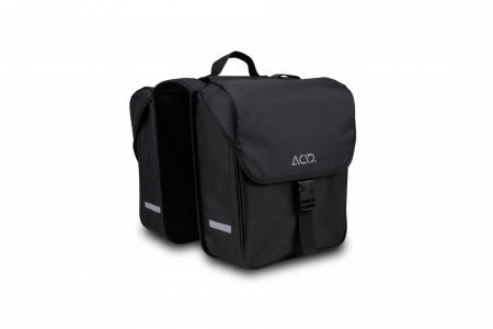 Genti bicicleta - GEANTA ACID PANNIER CMPT 15 DOUBLE Negru