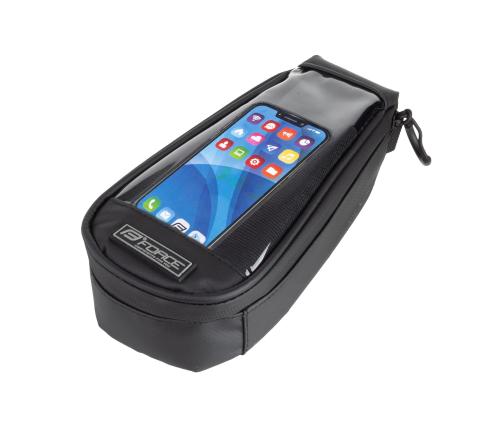 Genti bicicleta - Geanta cadru Force PHONE ADVENTURE XL 5,5", negru