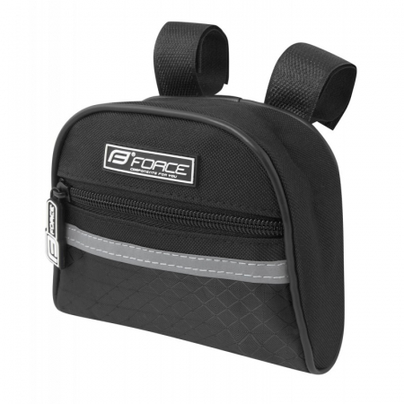 Genti bicicleta - Geanta Copii pe ghidon Force neagra