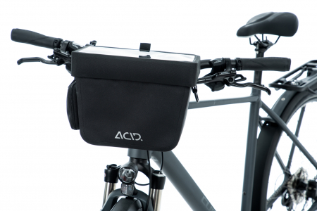 Geanta ghidon ACID Panniers Travlr Front PRO 7 Filink Black [3]