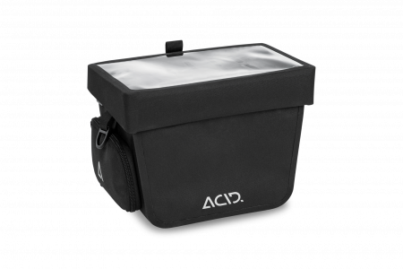 Genti bicicleta - Geanta ghidon ACID Panniers Travlr Front PRO 7 Filink Black
