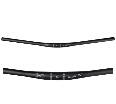 Ghidoane - Ghidon Force Basic H6.2 rised 31.8/740mm AL Negru Mat