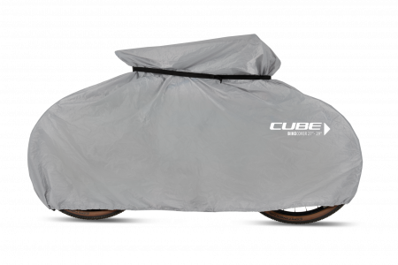 Genti bicicleta - Husa protectie bicicleta Cube Bike Cover 27" - 29", gri