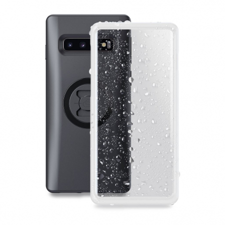 Suport telefon bicicleta si accesorii - Husa transparenta silicon SP Connect Samsung S10e