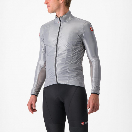 Jachete - Jacheta Castelli Aria Shell, pt barbati, gri argintiu, XXXL