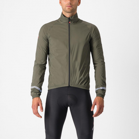 Jacheta de ploaie Castelli Emergency 2, pentru barbati, kaki, XXXL [0]