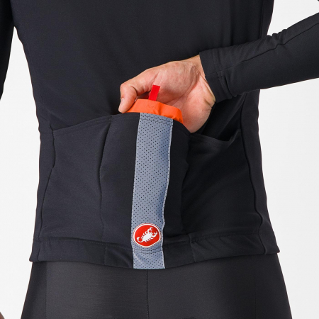 Jacheta de ploaie Castelli Emergency 2, pentru barbati, portocaliu briliant, XXXL [5]