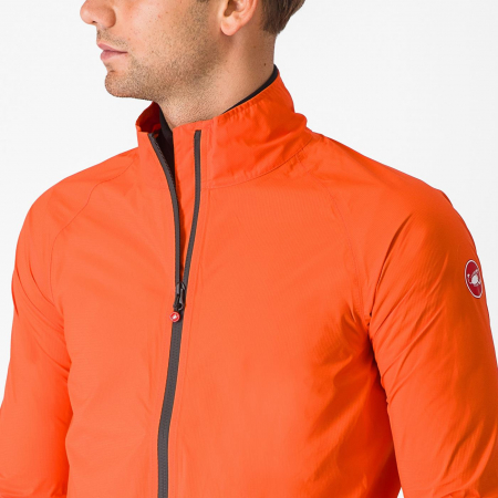 Jacheta de ploaie Castelli Emergency 2, pentru barbati, portocaliu briliant, XXXL [4]