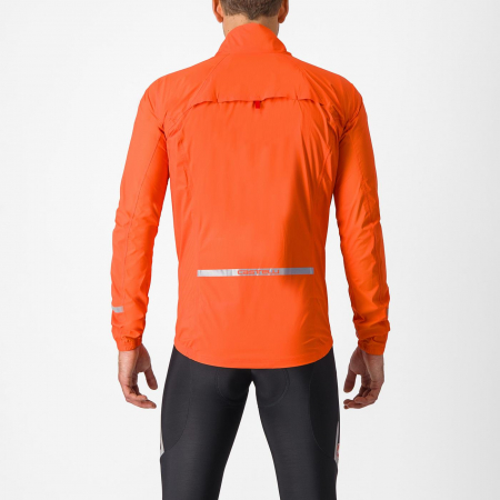 Jacheta de ploaie Castelli Emergency 2, pentru barbati, portocaliu briliant, XXXL [1]