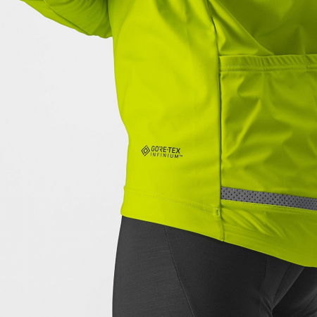 Jacheta Castelli Go, lime electric/negru, XS [3]