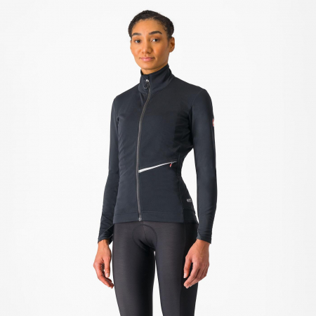 Jacheta Castelli Go W, negru deschis/alb, XS [0]