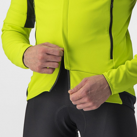 Jacheta Castelli Perfetto RoS 2 Convertible, lime electric/gri inchis, XXL [6]