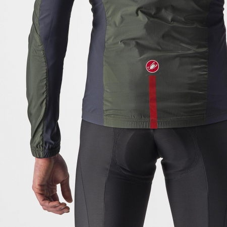Jacheta Castelli Squadra Stretch, kaki/gri inchis, M [2]