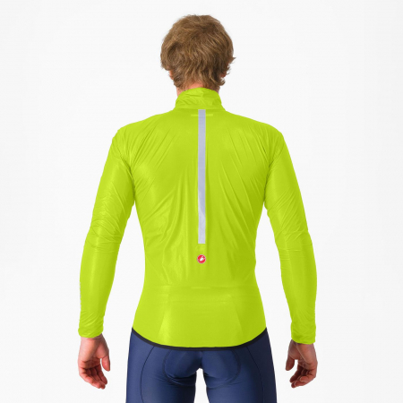 Jacheta de vant Castelli Squall Shell, pt barbati, lime electric/negru, XS [1]