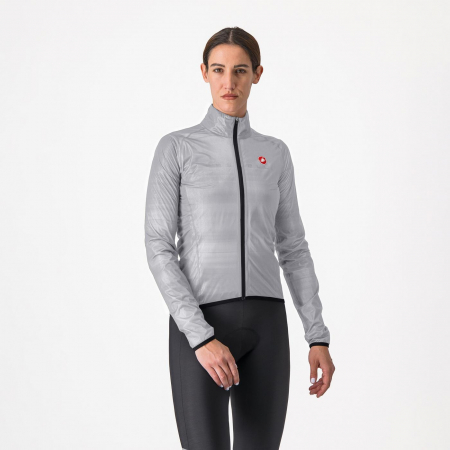 Jachete - Jacheta de vant Castelli Squall Shell W, de dama, gri argintiu/negru, XL