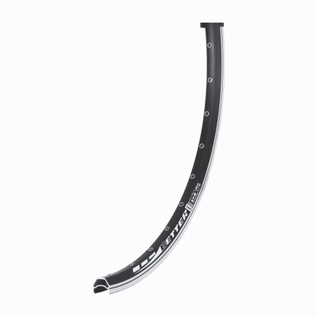 Piese biciclete - Janta Remerx Better 559x19, dubla, simplu capsata, 32H, neagra